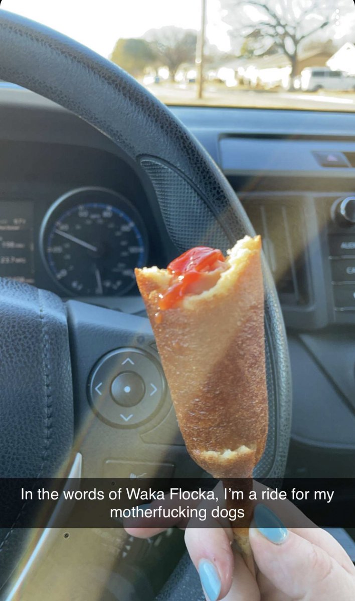 lindsi_leigh's tweet photo. No one does Sonic corndog day like @laurenicole_3 ❤️ https://t.co/kDGpsitp0Y