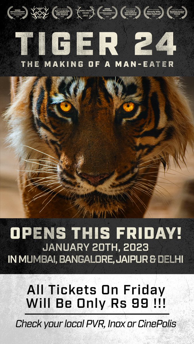 TigerNumber24's tweet photo. 🚨 Thank You For Your Patience - We Are Waiting On Censor Board Approval - TICKETS WILL BE ON SALE STARTING FRIDAY JANUARY 20. WE WILL KEEP YOU UPDATED WITH LINKS AND NEW INFO AS WE GET IT! 🐅❤️ https://t.co/4iWQRz6UgP