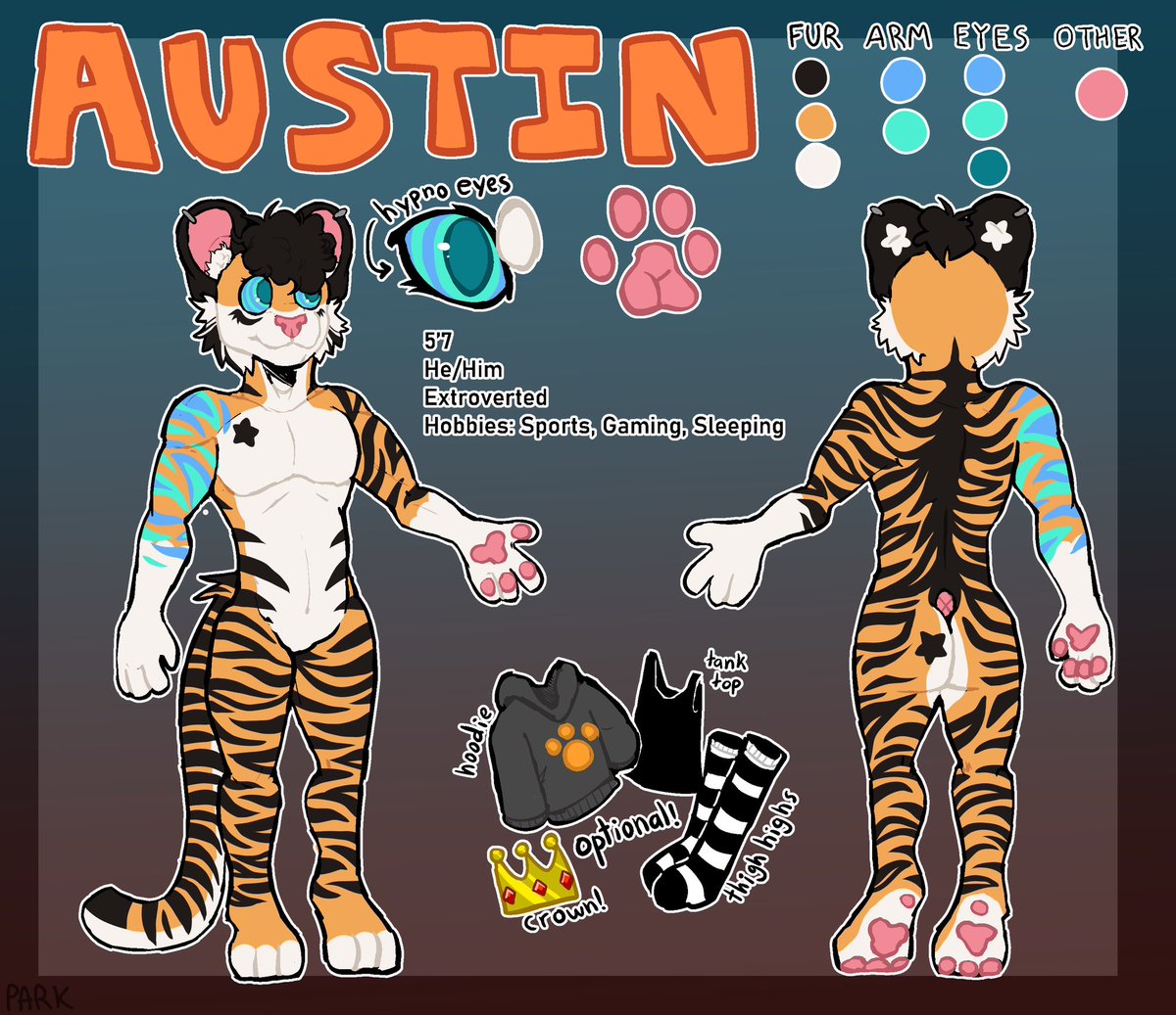 austin = coolest tiger tweet media