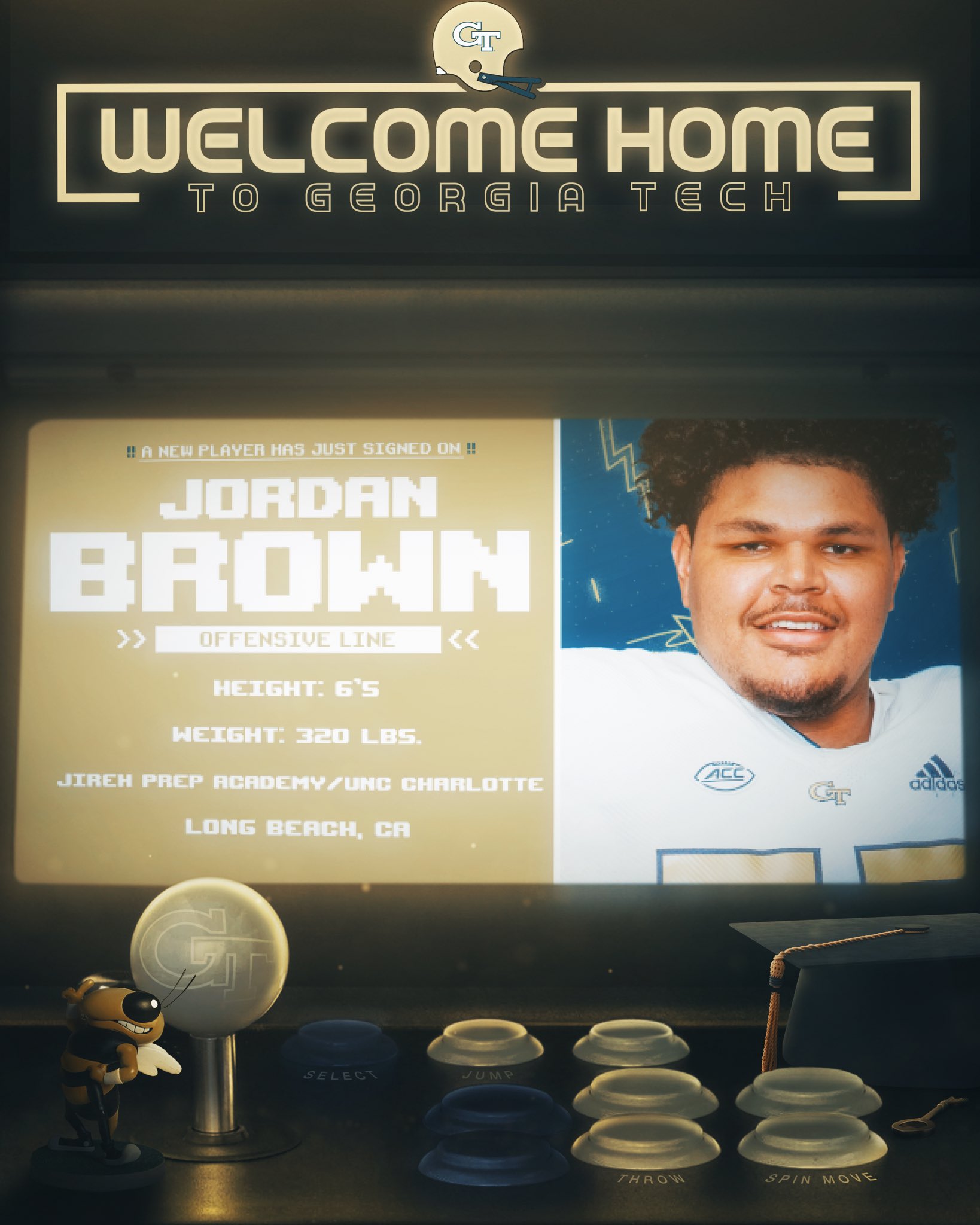 Charlotte top brown jordan