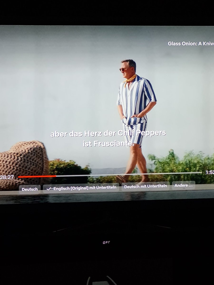 Daniel Craig einfach Drip God bisher