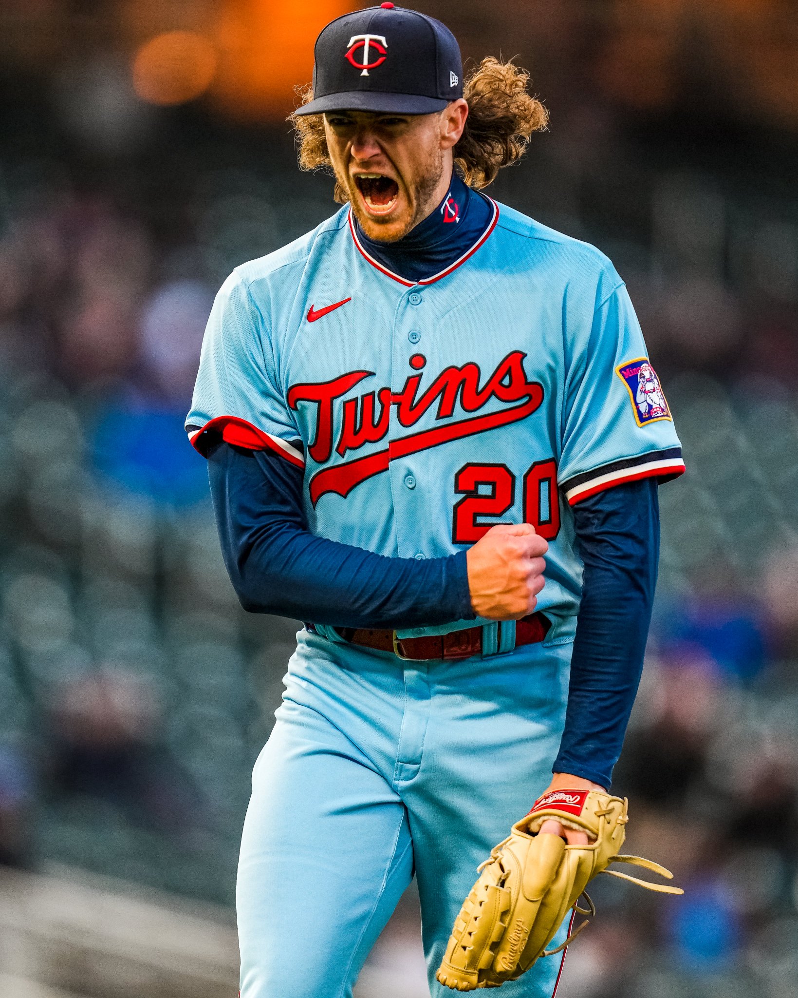 twins light blue uniforms