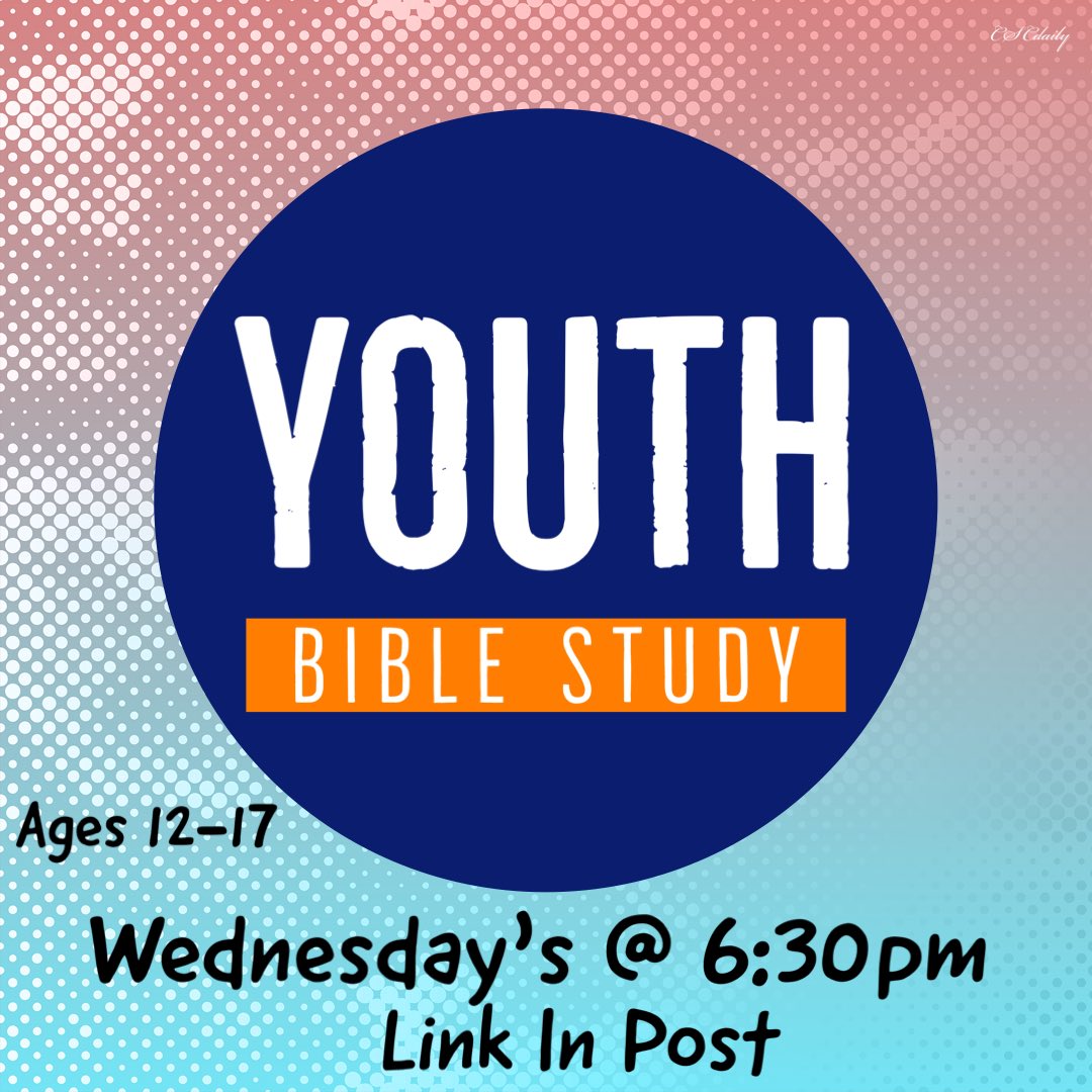 CSYOUTHSPE's tweet photo. Join us Tonight @ 6:30pm! Use this link: https://t.co/HLageTeFCo… to join the Bible Study. See y’all tonight. #cscYWNBS https://t.co/AgYGUzZAei