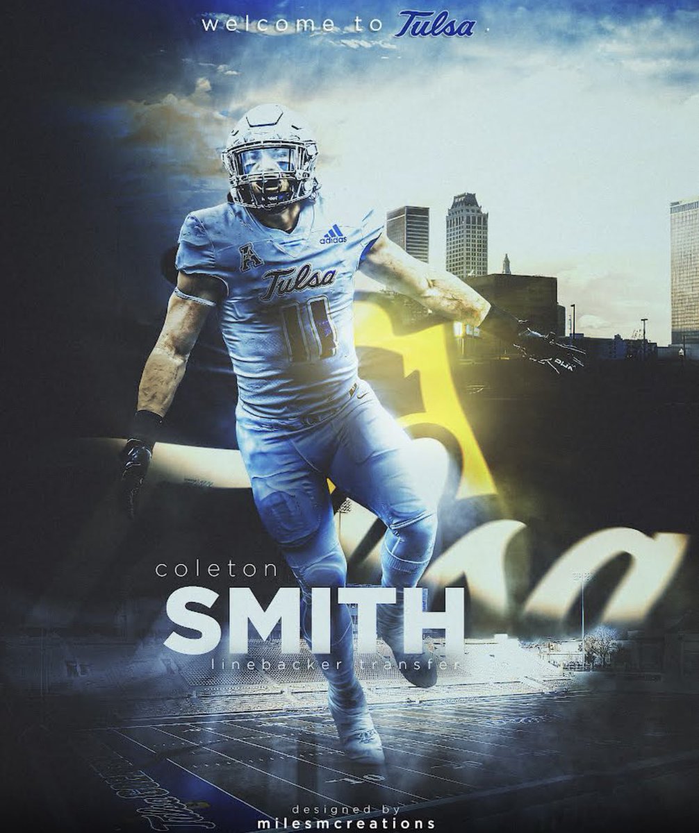 Blessed to announce I will be playing my last year at the University of Tulsa! Let’s work! #ReignCane🌀