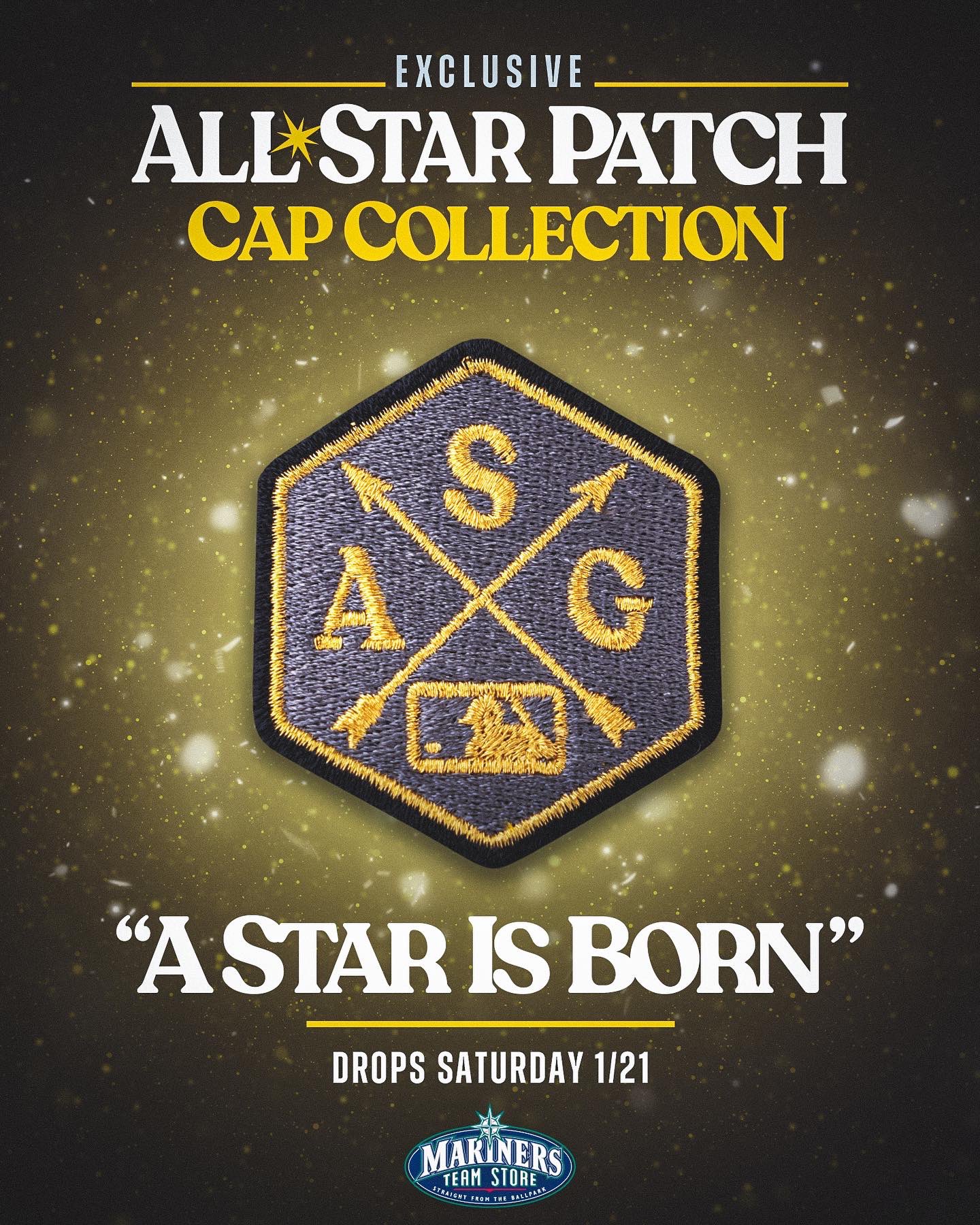 Large Name Patch with Stars