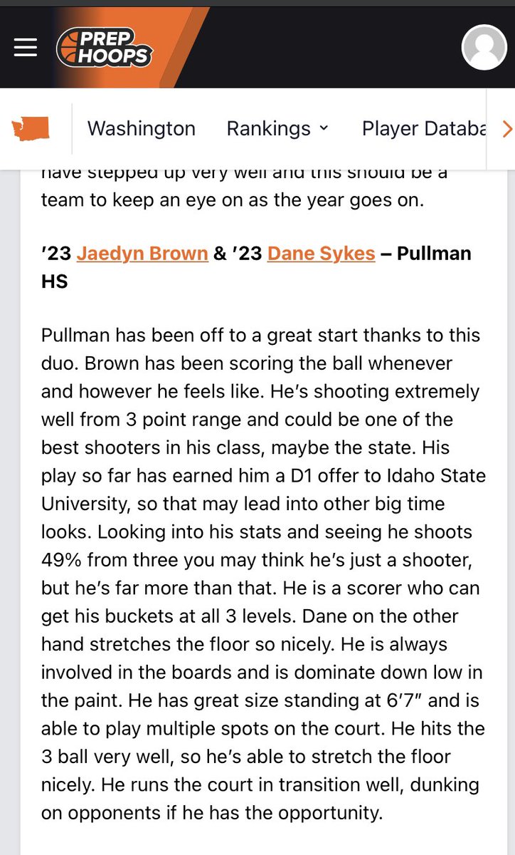 Thanks for the write up! @jaedynbrown03 @DevinRecord @PrepHoopsWA @PrepHoops