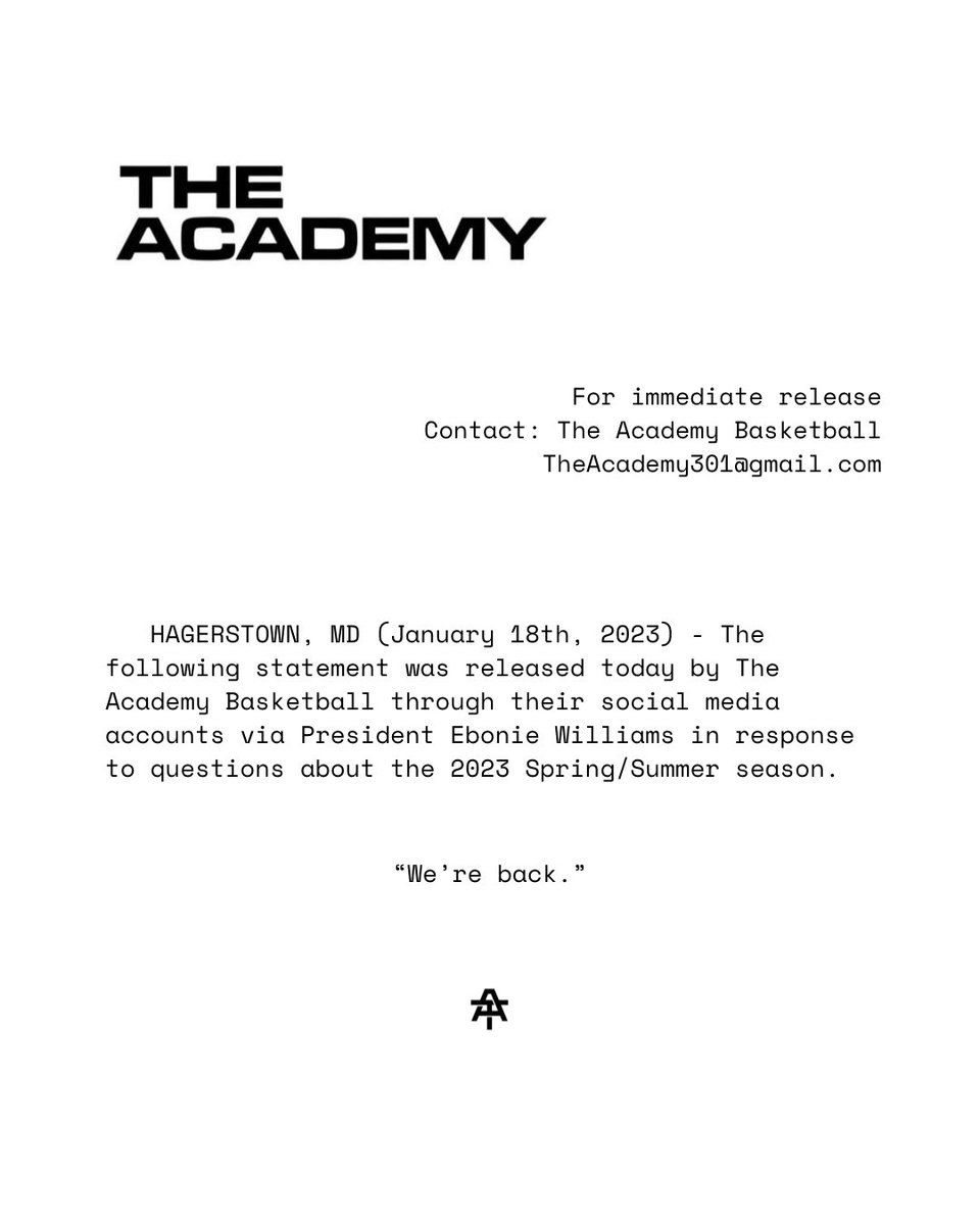 TheAcademy301's tweet photo. 📣 https://t.co/jmwHsnYIti
