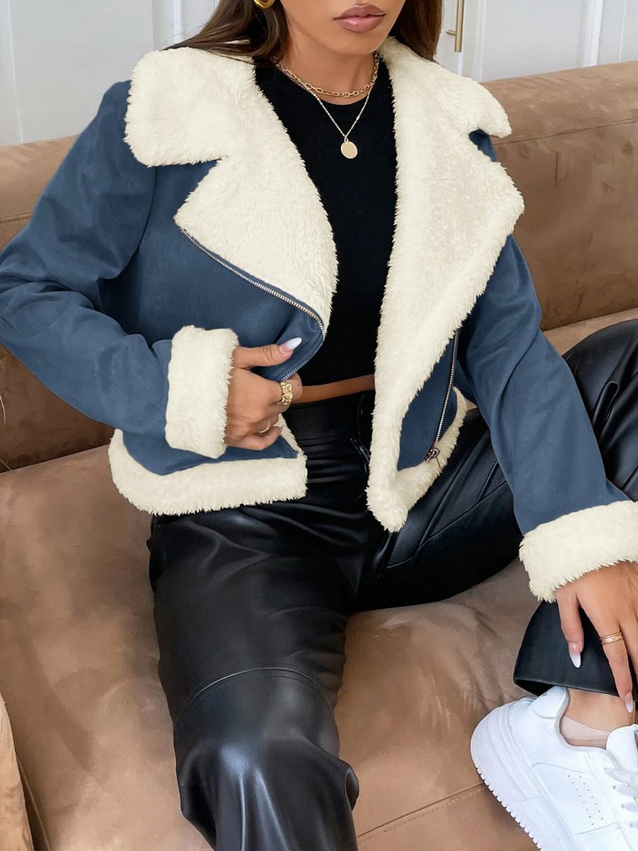 raymond_xin's tweet photo. SHEIN EZwear Teddy Lined Open Front Suedette Moto Jacket

#shein #sheinus #sheinforall #sheinclothing #blackandwhite #khaki #coffeebrown #blue https://t.co/C7DGmnXPlu