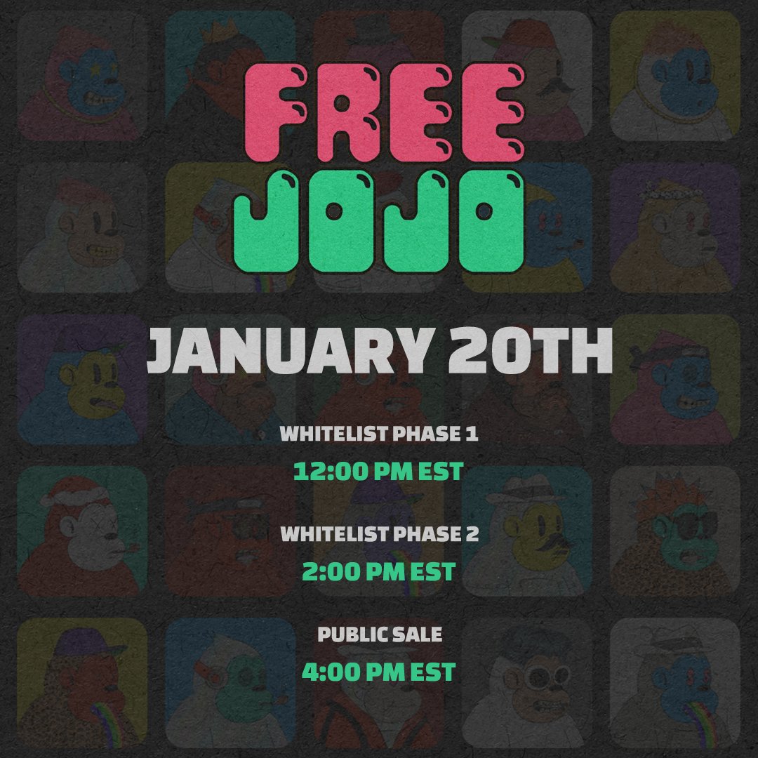 The time is almost here!

JoJo can't wait to meet all of his amazing pals. 

Make sure to stick around - you never know what JoJo has in store for you all. #WeAreJoJo