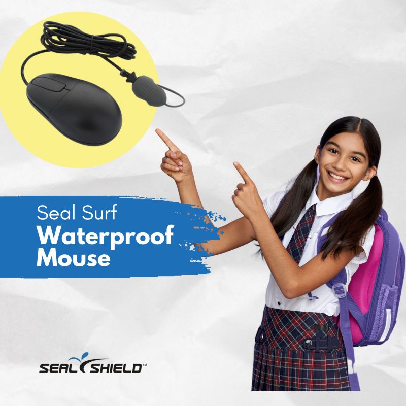 alysealshield's tweet photo. The Seal Surf Mouse offers a comfortable, ergonomic feel while using your mouse. This 2-button mouse features a scroll glide and a waterproof design to enhance your performance while keeping it clean at home or in school. Get yours now! #SealShield #hea.. https://t.co/UxYzFSaR87 https://t.co/0zxvsQILPM