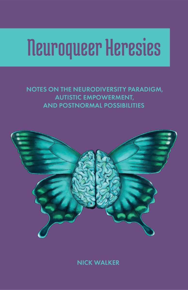 AutPress's tweet photo. “The shift from the pathology paradigm to the neurodiversity paradigm calls for a radical shift in language, because the appropriate language for discussing medical problems is quite different from the appropriate language for discussing diversity.”

Neuroqueer Heresies https://t.co/F0Dcwkt8Ah