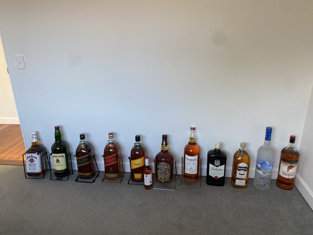 Macca2022's tweet photo. @Brrrbon_ I’ll send some of my collection over to you, throwing in some rum and vodka! https://t.co/CY0Q2QRWqT