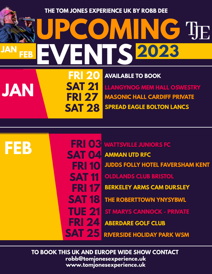 Tom Jones Tribute Experience (@tomjonestribute) on Twitter photo 