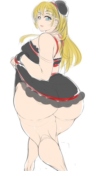 こないだ地元グンマーでラブジョイさんのサイン会あったから行ってきた😃実際生で見るとスゴかったわ、上半身はスラッとしてるのに腰から急にボリュームドン❗️だったわ🤩写真撮影もあったから撮った写真を元に息抜きのラクガキ💋
 #ジューン・ラブジョイ 