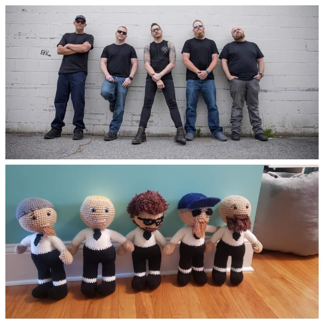 Somebody made voodoo dolls out of us. That's the coolest thing since popsicles. 🤗🤗