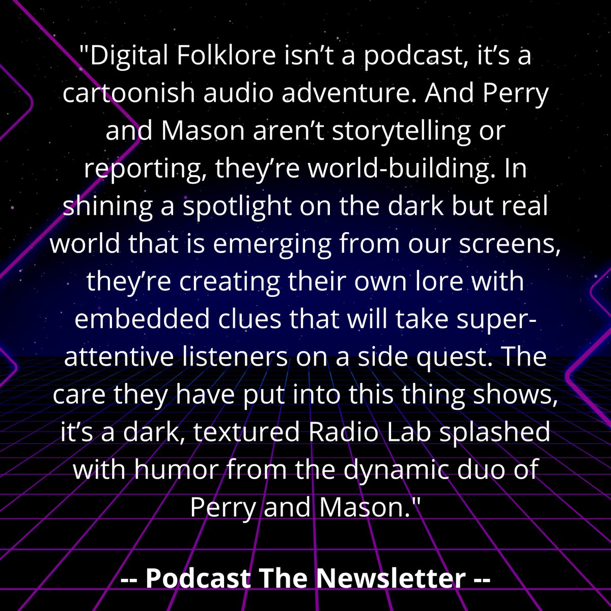 Reviews are coming in! #folklore #digitalfolklore #creepypastas #slenderman #momo #moralpanics #ostension #podcast #PodcastRecommendations