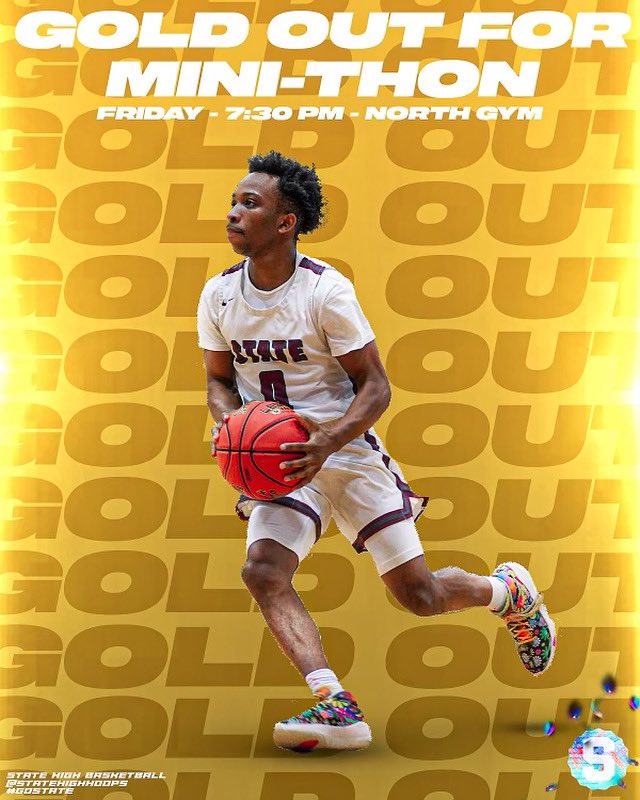 Come out Friday Night for our game against Harrisburg and support our Mini THON in our Gold Out Game!! Mini THON raises money to help kids and their families fight childhood cancer. There will be an information table at the game!!
#GoState