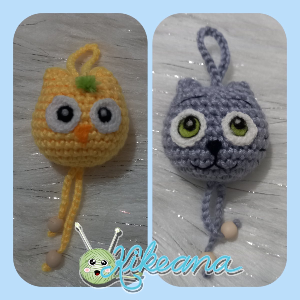 Primer Post del 2023 🆕 y que mejor que recibirlo con un lindo detalle de las personas que más amamos 🥰❤️, estos lindos llaveros de Buho representan la sabiduría , la inteligencia y la objetividad. ❤️🌠🦉
.
#KikeanaPost #Amigurumi #llavero #buhoamigurumi #buho #crochet