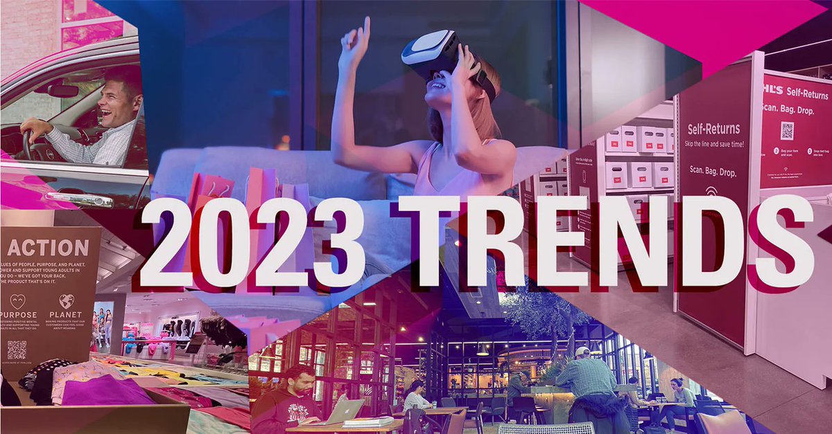 WSLStrategic's tweet photo. What will the Shopping Life™ look like in 2023? You might be able to predict some of the trends, but a few will surprise you. We have 6, based on a year of our proprietary research. https://t.co/Jfy6YqycOq https://t.co/A93Gf2MZqd