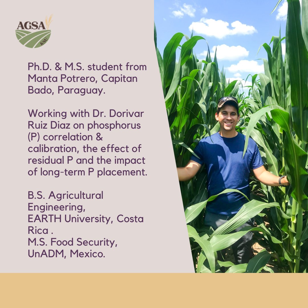 Welcome to a new series featuring our 2023 AGSA Officers!

We are starting off with Gustavo, our President ✨