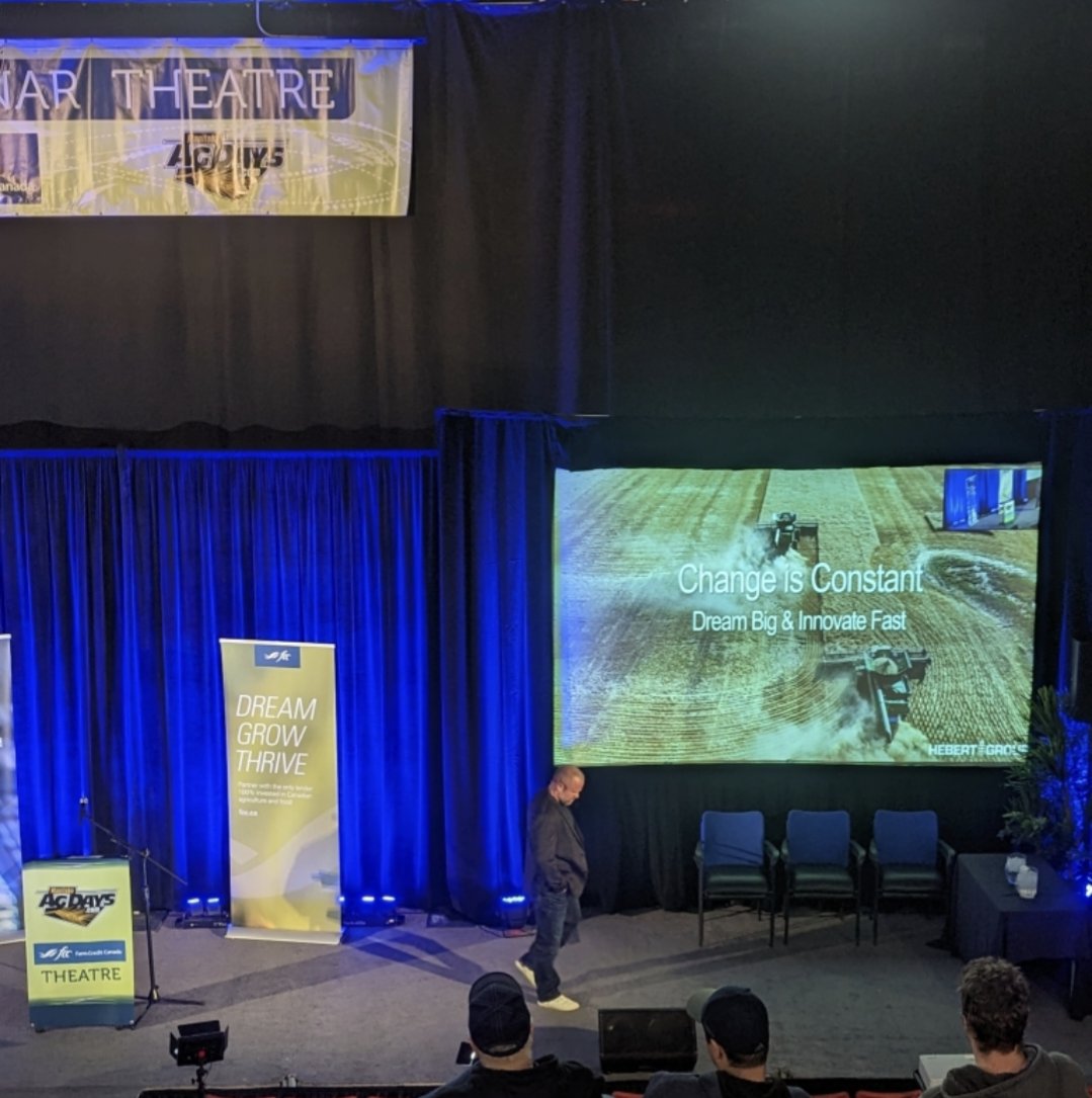 Really enjoyed speaking at @MBAgDays this morning about navigating the daily risks of #farming. It was great to connect & chat with so many people after my talk. #AgDays23