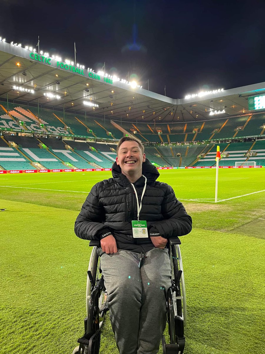 Great night at Celtic Park tonight to review the New View 67 disabled facility. They went above and beyond to look after us!