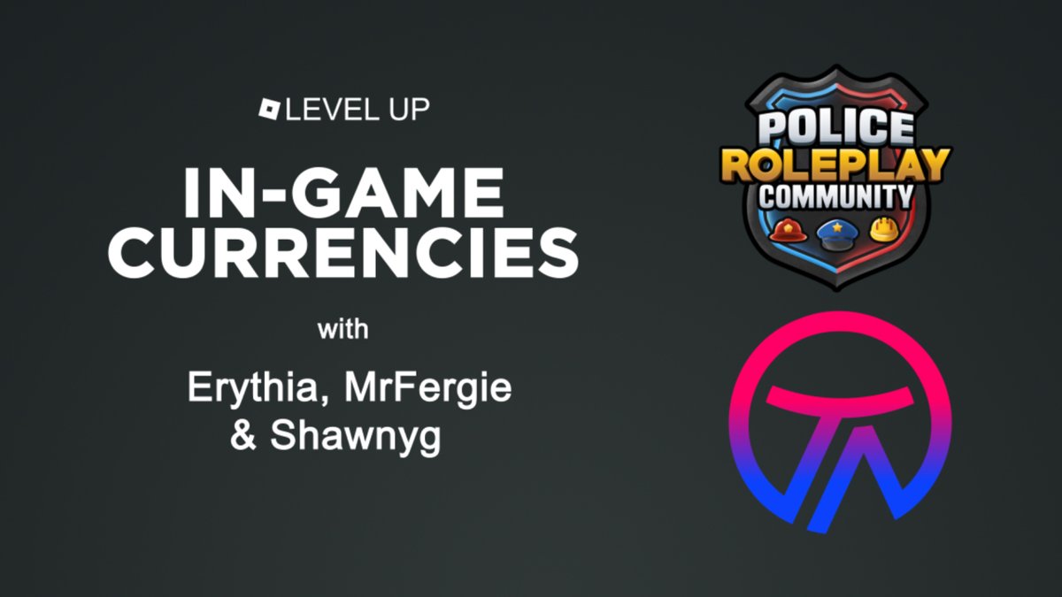 ICYMI: Watch @Mrfergie_RBX @Shawnyg_RBX & @Erythia_roblox discuss how in-game currency can improve a game's economy and player experience in our latest Level Up roundtable! 💰💰💰 youtu.be/okAygI1sxsA