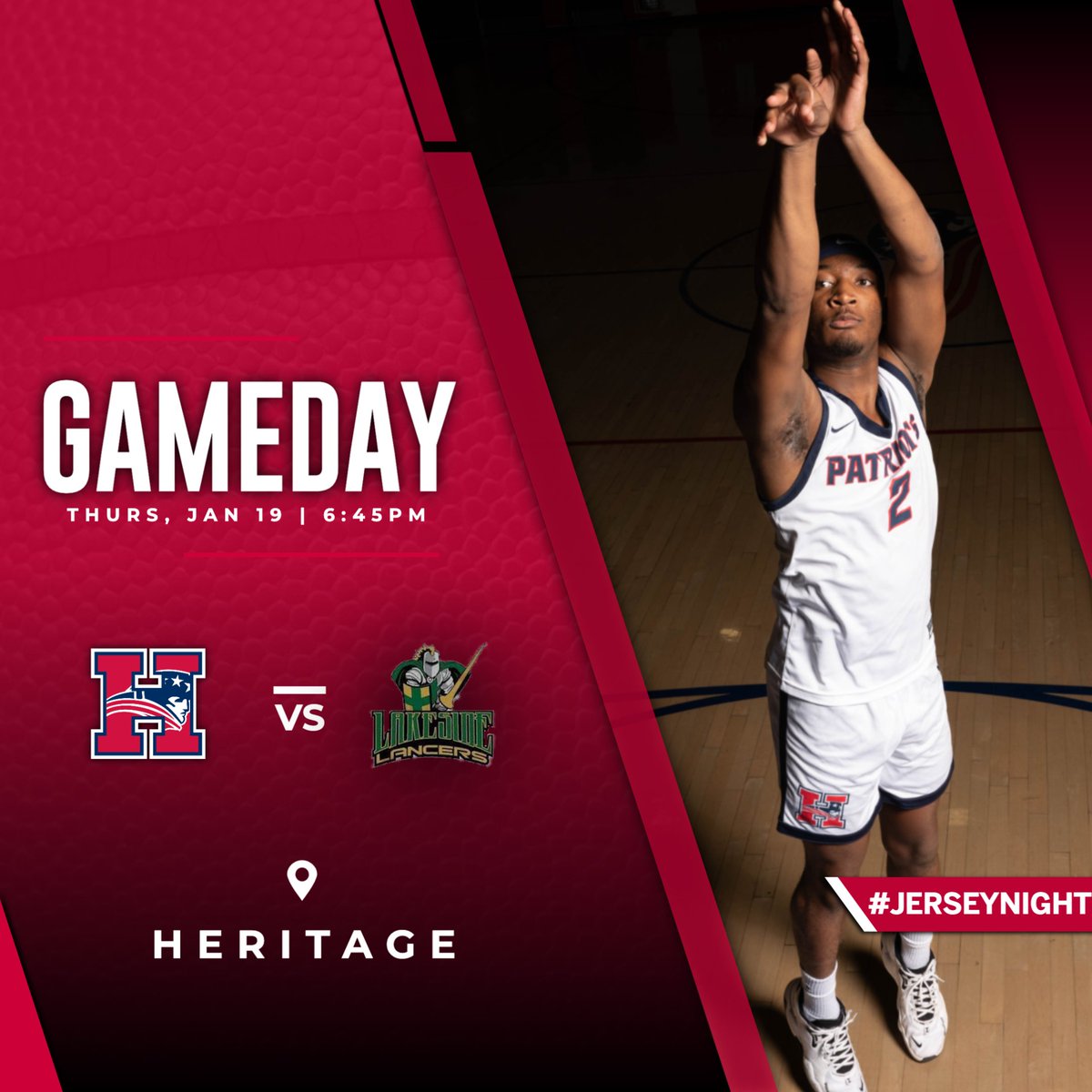 Boys Basketball hosts Lakeside Lancers tomorrow, 1/19!
Students: Wear your favorite JERSEY to the game and get in free!
Help us pack those stands!!
GoFan Ticket required
Image: @kristijophotography