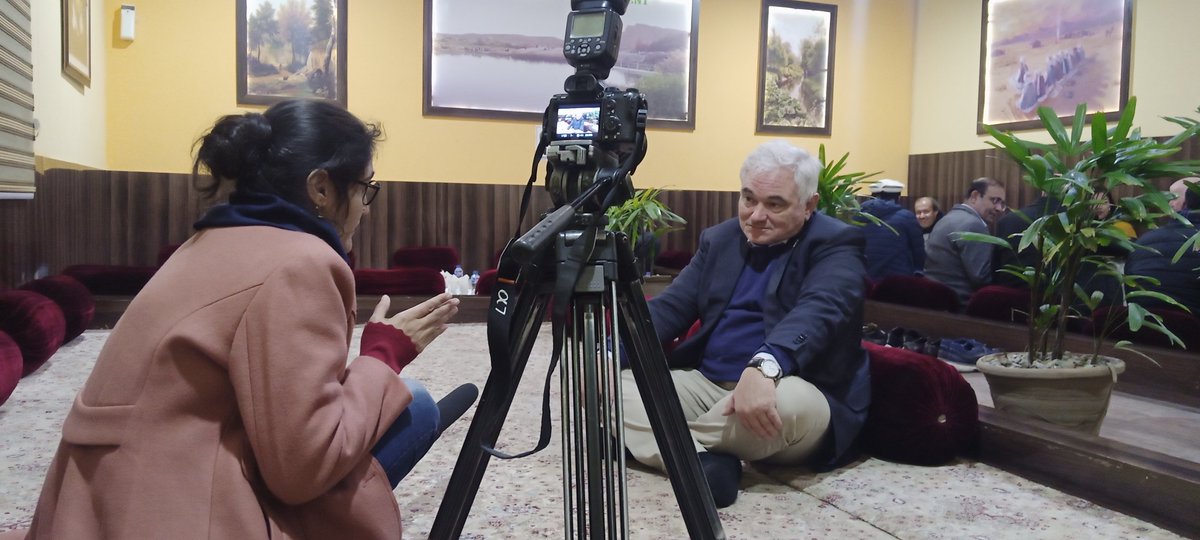 raniwahidi's tweet photo. Taking interview of German Ambassador H.E. Alfred Grannas.
#K2Films @GermanEmbassy #documentary @GermanyinPAK https://t.co/NO2sMHrXKt
