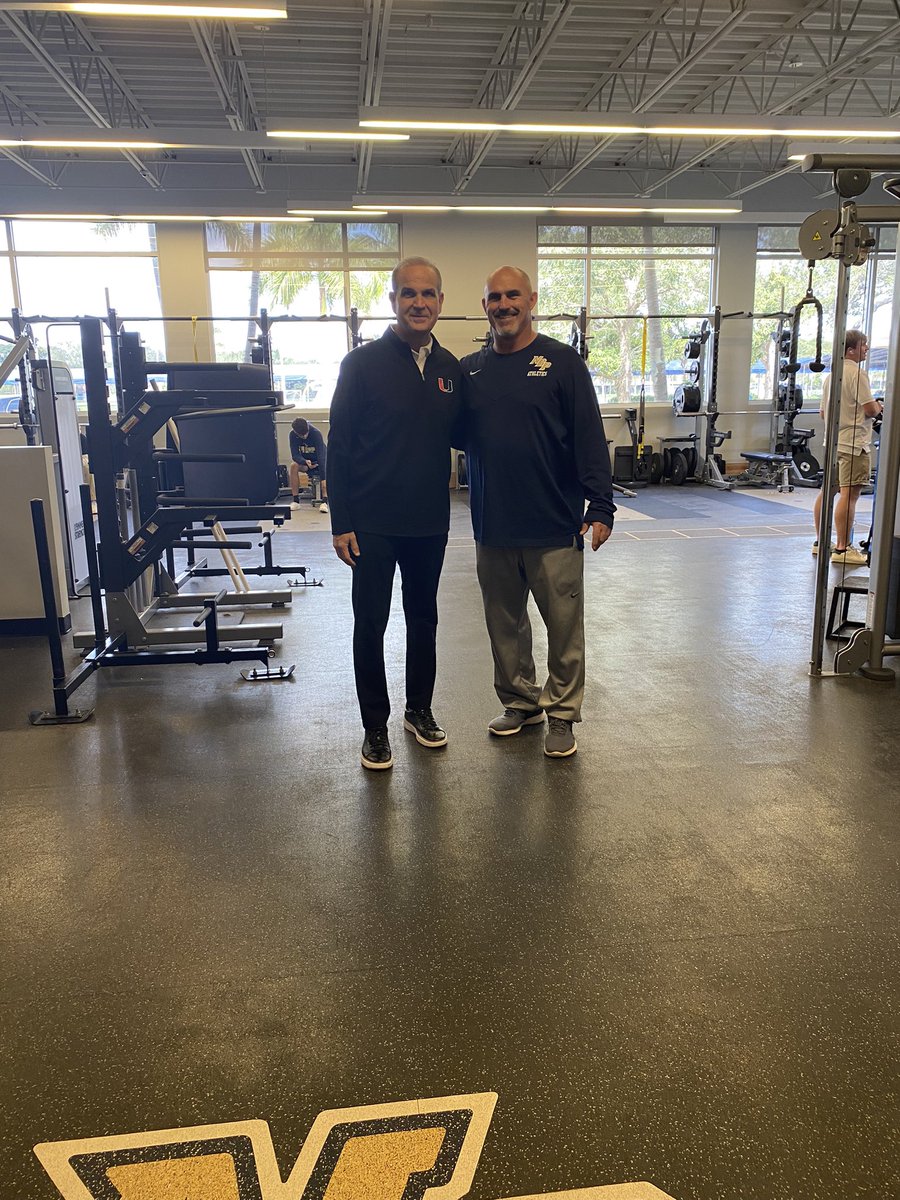 NBP_Football's tweet image. Thank you Coach Steele for coming by campus today and looking at our student-athletes @CanesFootball