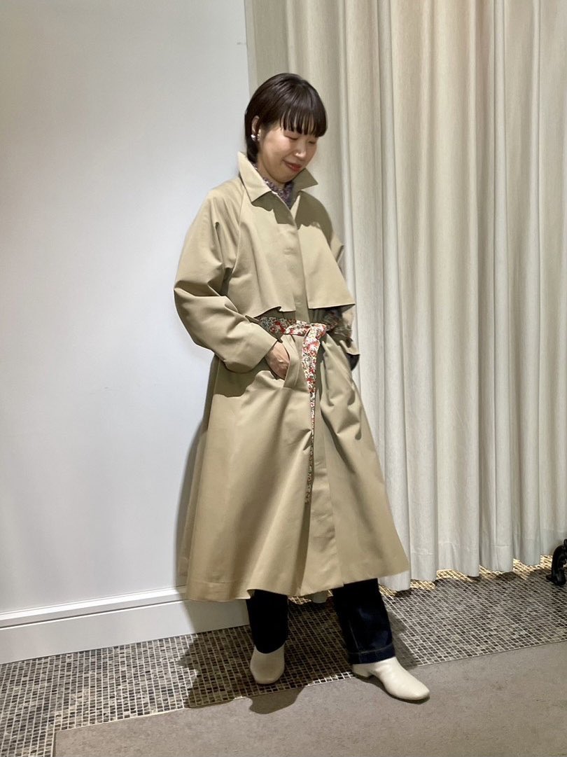 新品 ADIEU TRISTESSE ライトトレンチコート | www.stylos.com.br