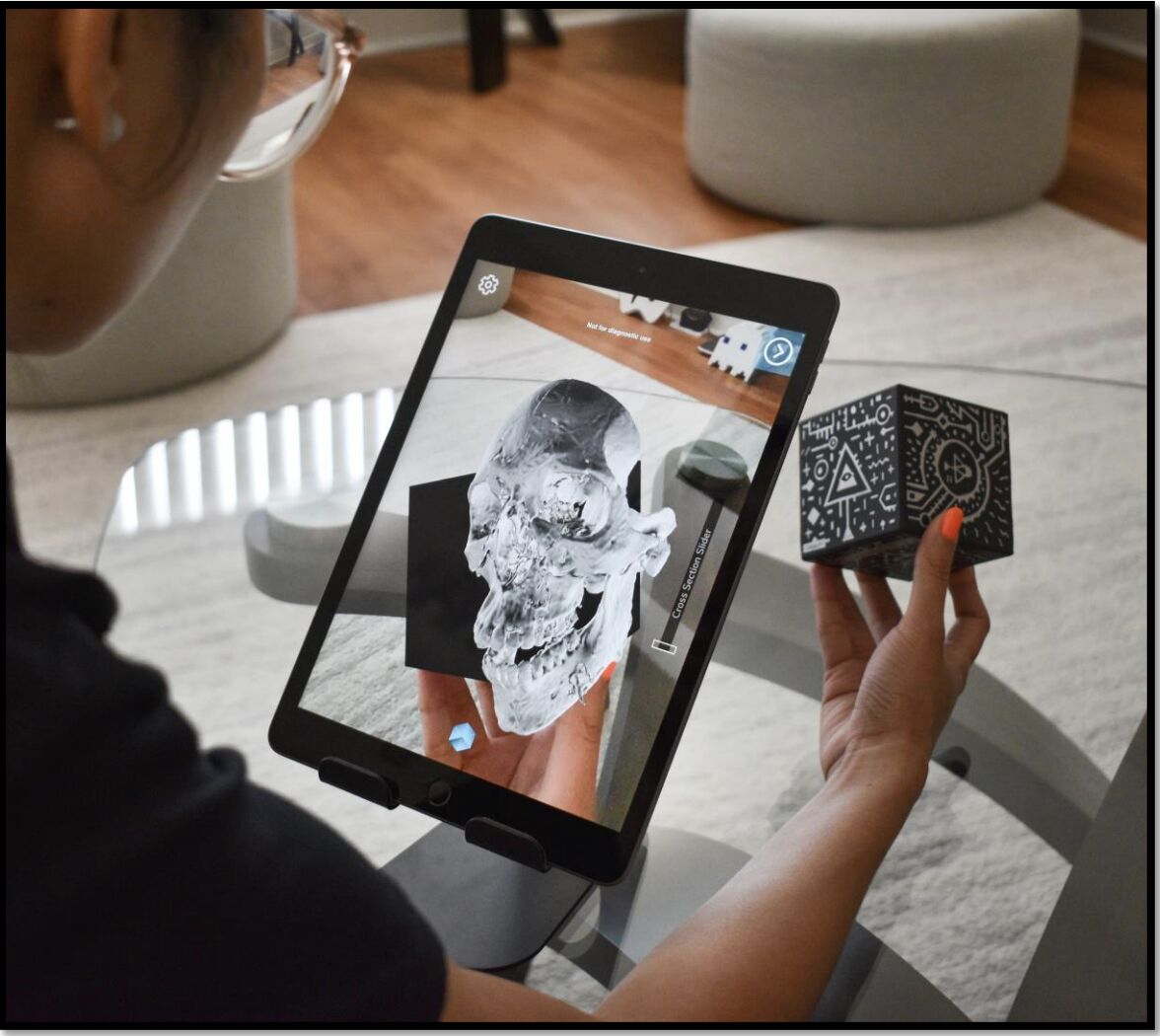 We're excited to share our #AugmentedReality work at the @SSHorg #imsh2023 conference this weekend in Orlando! Swing by Booth 855 and see our innovative approaches to #MedEd and #preop planning! #digitalhealth #healthcare #medicaleducation #Simulation @UCSF_Catalyst