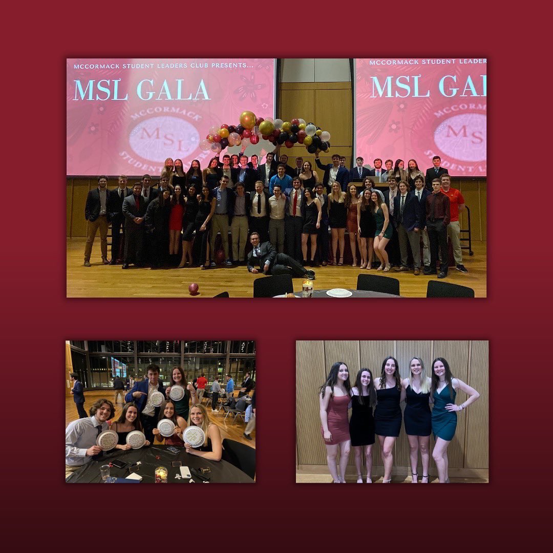 McCormack Student Leaders Club tweet media