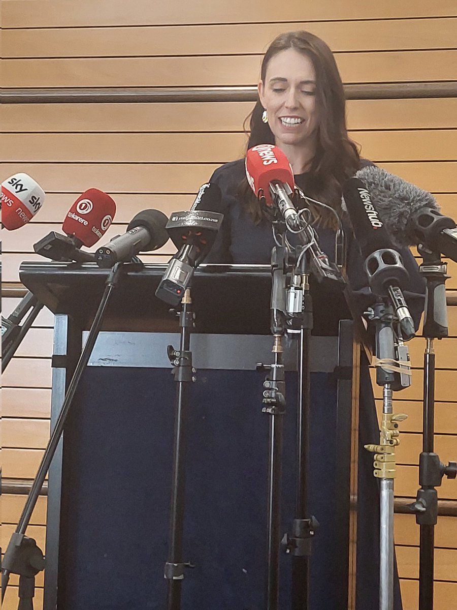 "Not enough in the tank to do it justice" NZ PM Jacinda Ardern steps down