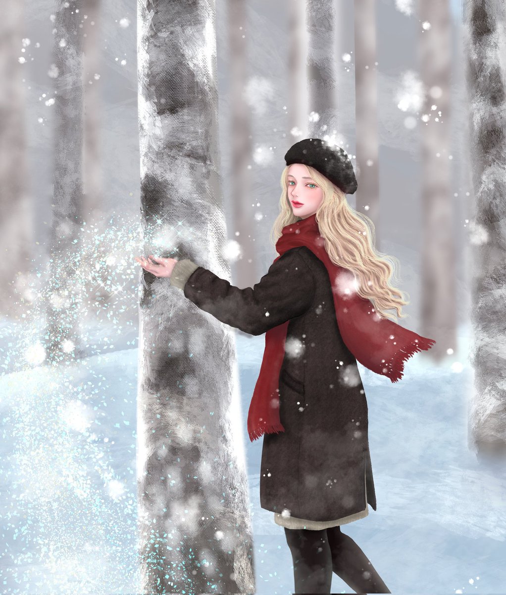 ninis_art's tweet photo. ❣️New Drop!
❄️winter birch forest❄️
The birch forest in winter is quiet and cozy.
⬇️
https://t.co/7RoJrGk9QU

❣️Listed at 8A.M. (GMT-5) 
on January 19th.
한국시간 1월 19일(목) PM.10시
❣️0.1 ETH
1/1

#NFT #knft #knftsz #rhythmicalNFT #opensea #illust #artwork #winter
#Art https://t.co/BZWDzrh2yD