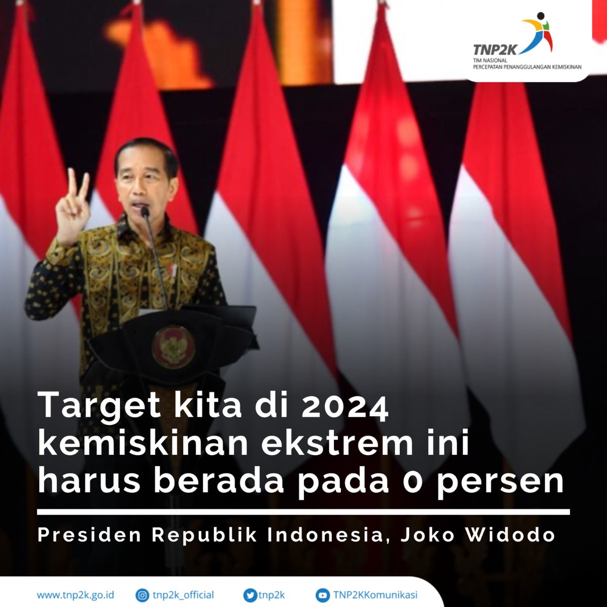 tnp2k's tweet photo. Pada tahun 2022, menurut Presiden, kemiskinan ekstrem masih berada pada angka 2 persen dan 14 provinsi berada di atas angka nasional.

Sumber: BPMI Sekretariat Presiden RI

#TNP2K
#KerjaBersama
#HapusKemiskinanEkstrem https://t.co/JpRb908nSc