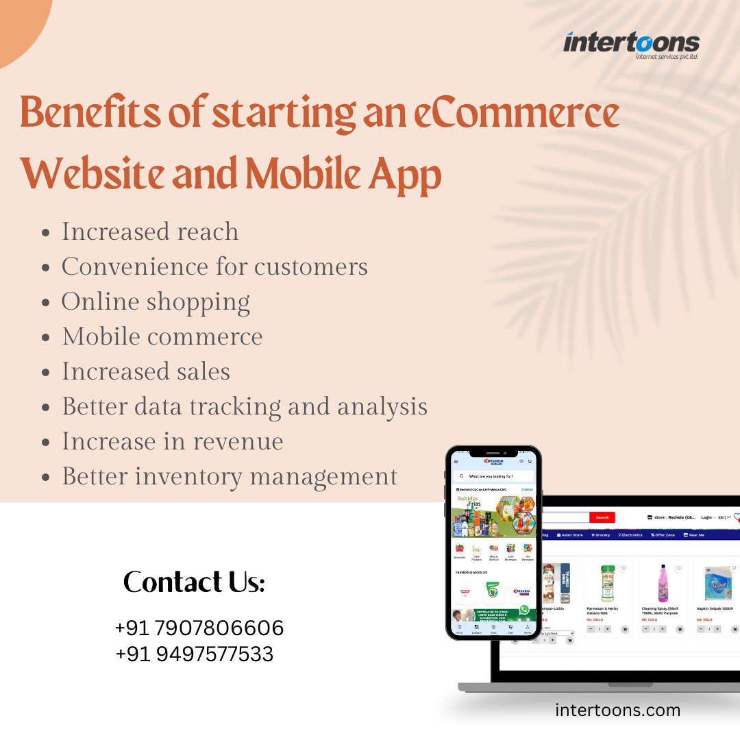 intertoons's tweet image. When considering launching an ECommece website and mobile apps, It saves all the information of customers, like payment and shipping details for easy checkouts.
For more details, do visit our page: 
intertoons.com/ready-to-deplo…
#eCommerce #eCommerceWebsite #mobileappsdevelopment