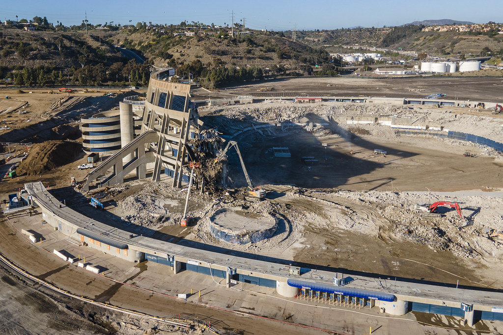 1969Present on Twitter "The demolished ruins of Stadium"