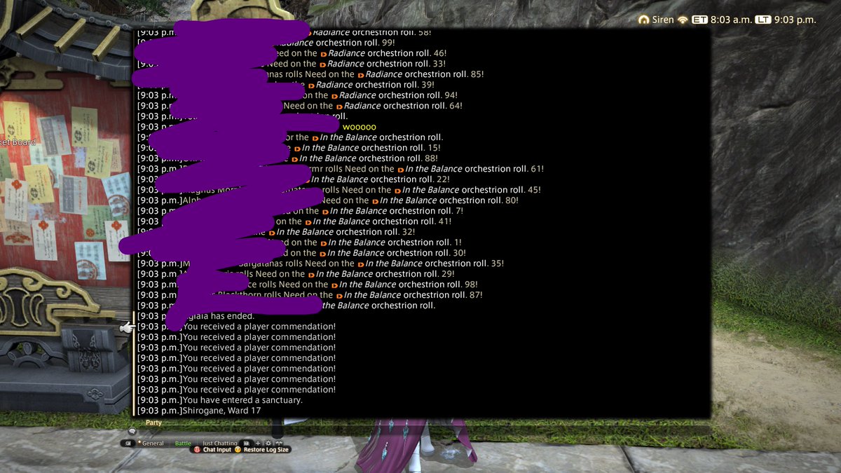 Marebunny's tweet photo. HEY YO IT'S YA GIRL WITH A WHOLE RAID COMM. Thank you to everyone in Aglaia who gave me a commendation for being the safety Dorito, calling out mechs, and raising non-stop everyone who died. <3 
#FFXIV #Healer #WhiteMage #Aglaia #Mentor #BurgerKingCrown #LETSGOOOOO https://t.co/J96FIXB5bt