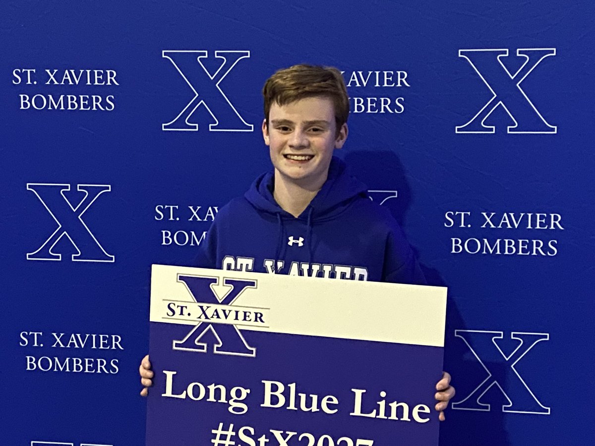 He’s going to St.X!
Class of 2027. We are so proud. 
#LongBlueLine #DadLife