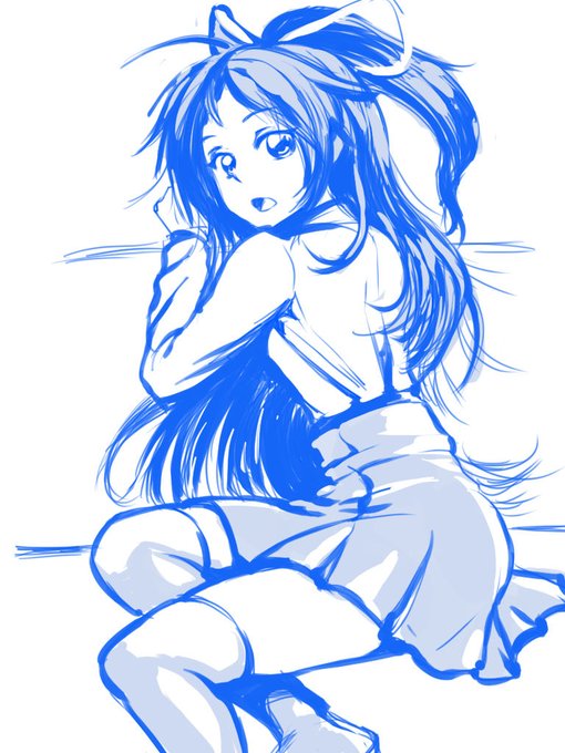 お絵描き復帰して
2021年2月に描いた練習の葛城

#艦これ #葛城 #葛城進水日2023 