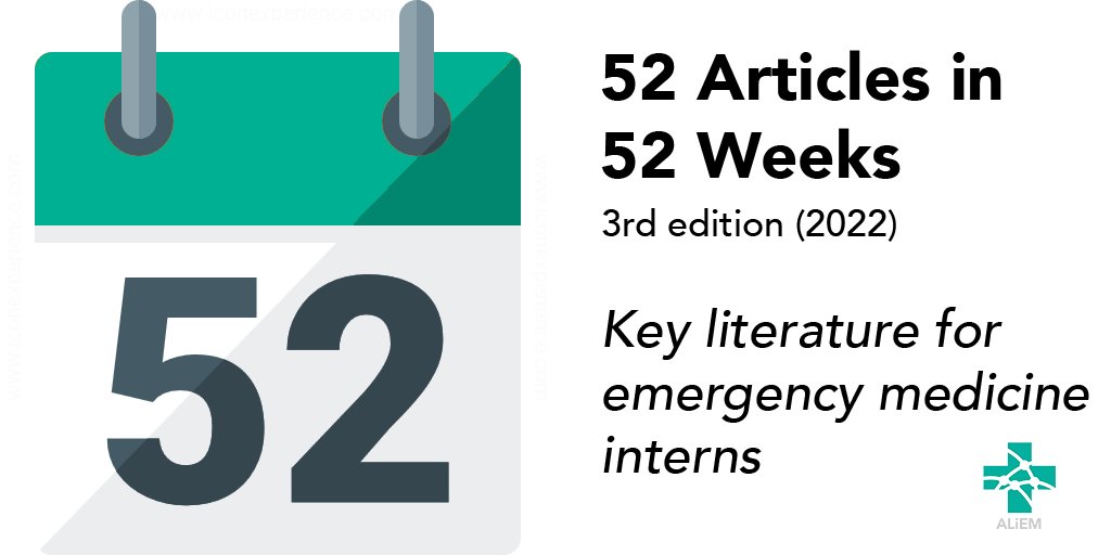 Academic Life in EM (@aliemteam) on Twitter photo EM interns & residents:
The "52 Articles in 52 Weeks" 3rd ed. compendium is ready. Read 1 article a week to build your foundational knowledge. 👏 @einsteinemed faculty team, led by Dr. Nicholas Dulin.
aliem.com/52-articles-52…
@Clairento @layla_abubshait <a href="/JacquieDashDO/">Jacquie Dash DO</a> EM interns & residents:
The "52 Articles in 52 Weeks" 3rd ed. compendium is ready. Read 1 article a week to build your foundational knowledge. 👏 @einsteinemed faculty team, led by Dr. Nicholas Dulin.
aliem.com/52-articles-52…
@Clairento @layla_abubshait <a href="/JacquieDashDO/">Jacquie Dash DO</a>