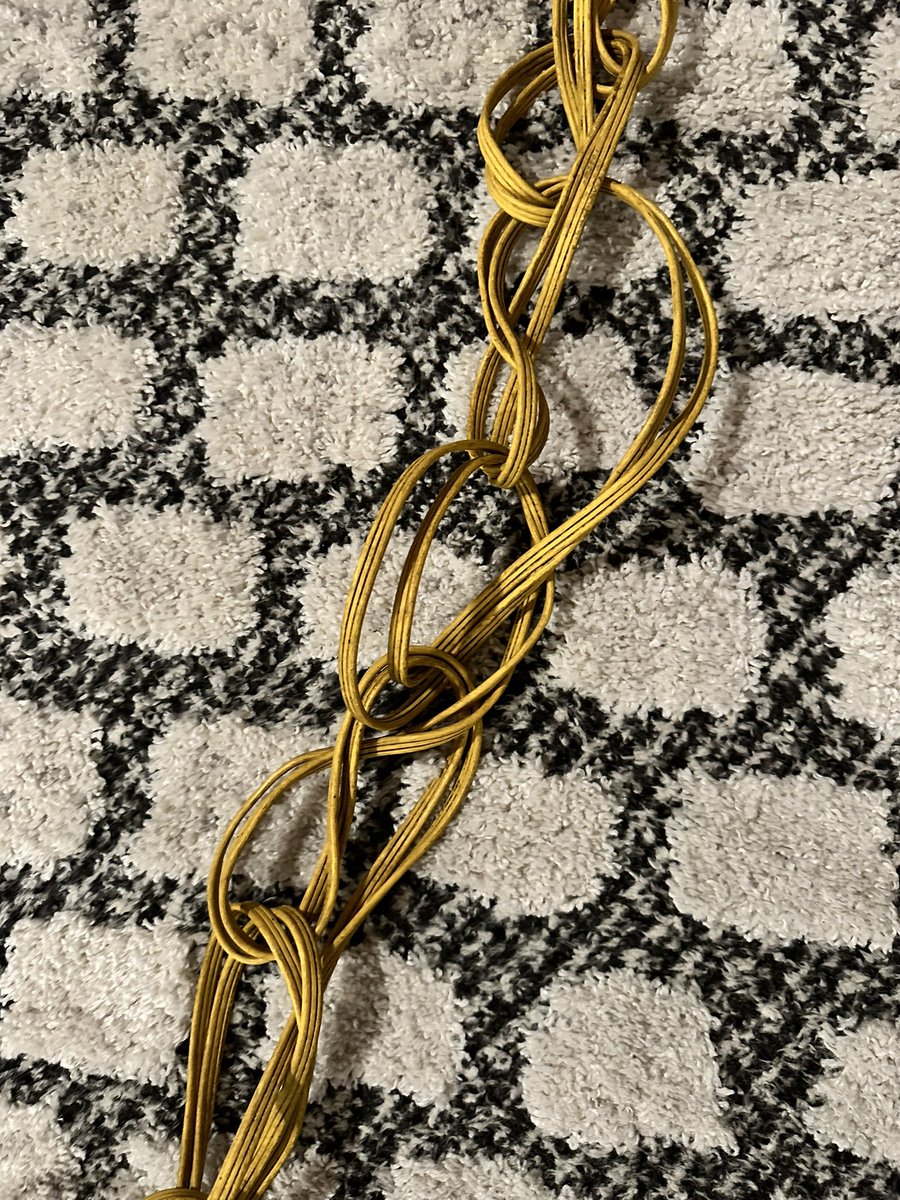 I borrowed an extension cord from my mom and it came wrapped like a macrame wall hanging. This is how parents set themselves up to be disappointed by their children.