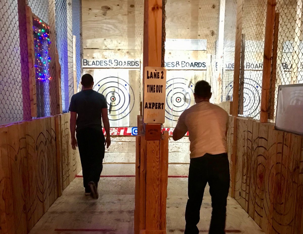 lazertagextreme's tweet photo. Tag someone you want to challenge to an #AxeThrowingDuel πͺ
.
.
. #LazertagAxtreme #lasertag #lasertagging #lasertagparty #lasertagfun
#axethrowing #axethrowingbirthday #Arcade #arcadegames #arcades https://t.co/8S4sg9cy22