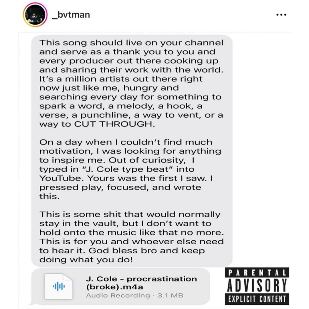 J. Cole – ​procrastination (broke) Lyrics