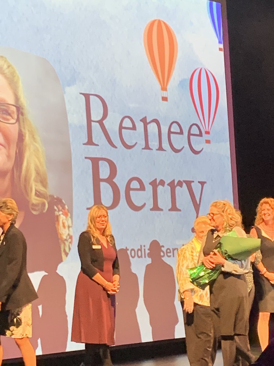 WOW!! How Proud Are We!! FCSD 2022-23 Employee Of The Year!!  Way to go Ms Berry!!