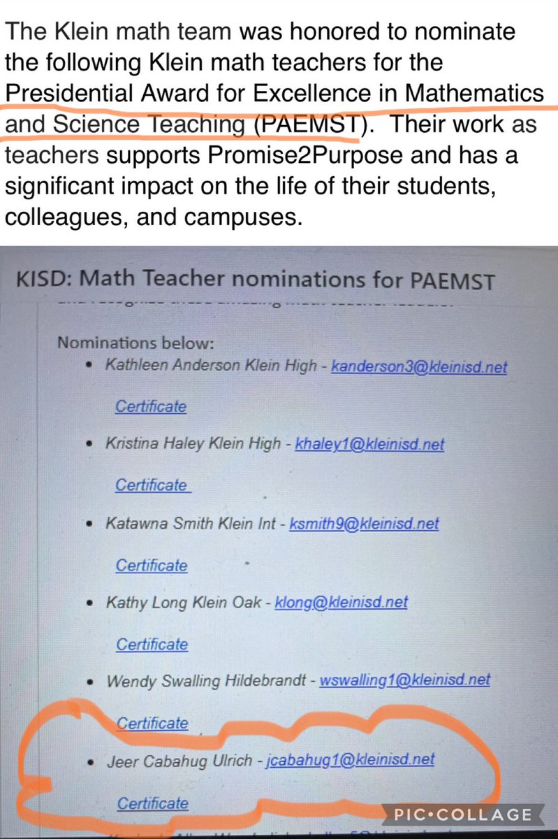 ecabahug1_ellen's tweet image. He always keeps the main, the main thing! High expectations and rigor — that this man right here! Congratulations Mr. C! @MrCabahug I’m a proud wifey and colleague inspired by you! @UlrichKISD #kleinmath