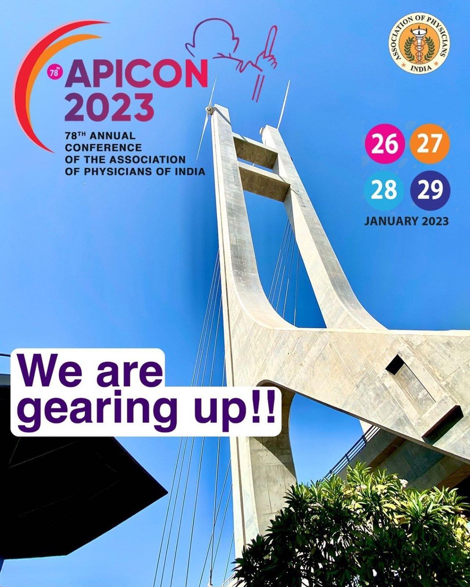 drvpchavda's tweet image. Can’t wait to Host you all @apicon2023 
On 26-27-28-29 January 2023
@banshisaboo
@ahmedabad
@drvpchavda
@DhruviHasnani
#apicon #medicalconference #mahatmamandir #doctor #api #ahmedabad