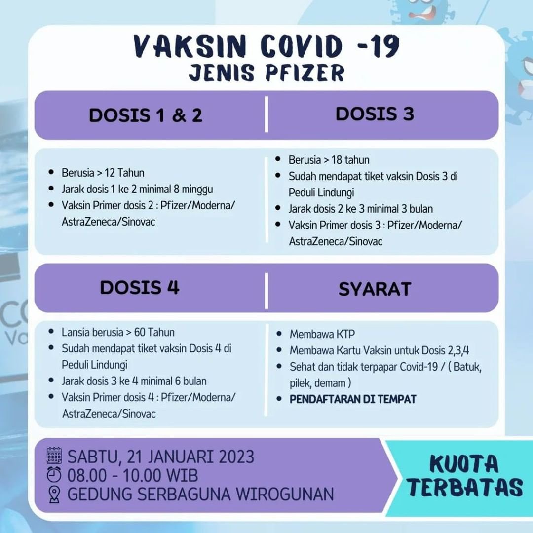 kominfodiy's tweet photo. Informasi Jadwal Vaksinasi Covid-19 dalam Waktu Terdekat, Lur!

#mamjogjaprovgoid 
#jitv 
#humasjogja 
#lapordiy 
#ppidpemdadiy
#jogjasmartprovince https://t.co/nQvg2wLvsc