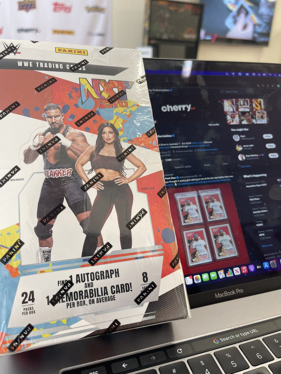 cherrycollect's tweet image. Giveaway! We are giving away this box of @PaniniAmerica NXT 👀 just RT this post, comment ur fav NXT wrestler and follow Cherry on twitter! #thehobby #WWENXT